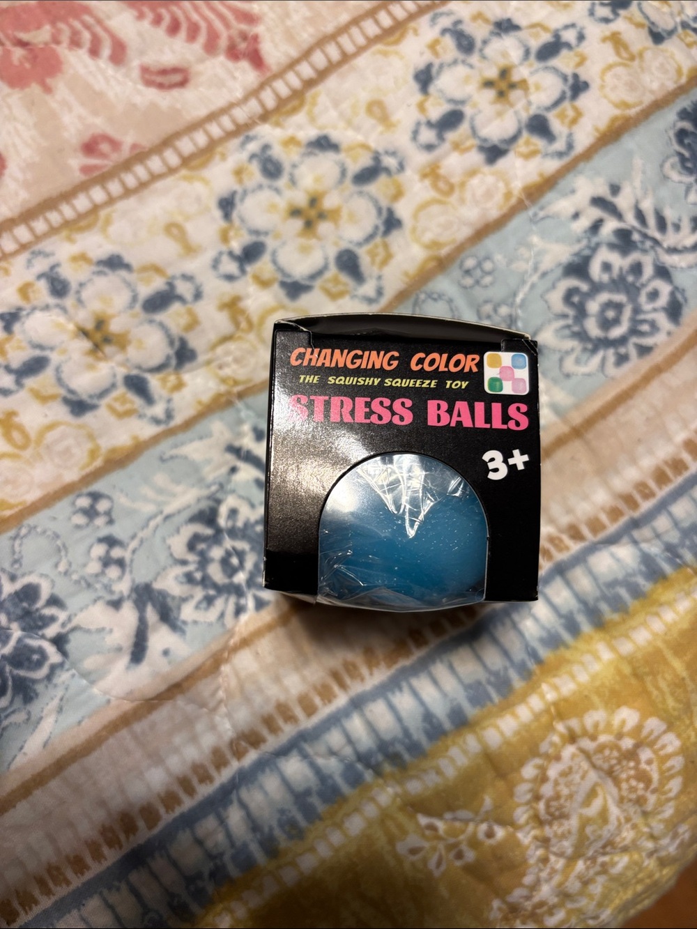 Stress Balls Changing Color Squeeze Toy - Blue